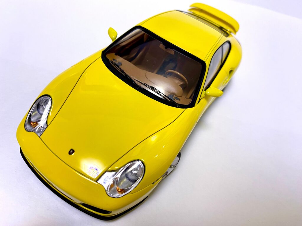 porsche 911 turbo model car kit